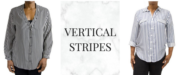 Vertical Stripes were common for spring 2018 at NYFW