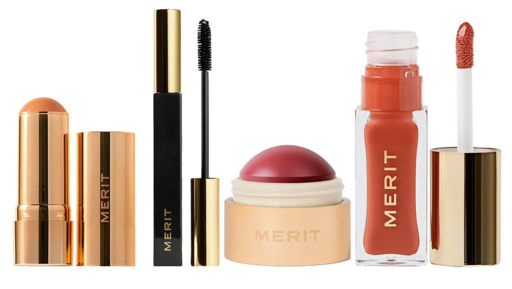 MERIT Beauty collection of makeup