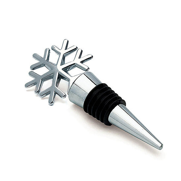 Snowflake bottle stopper