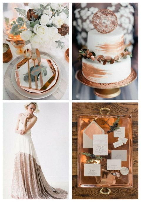 Copper wedding inspiration
