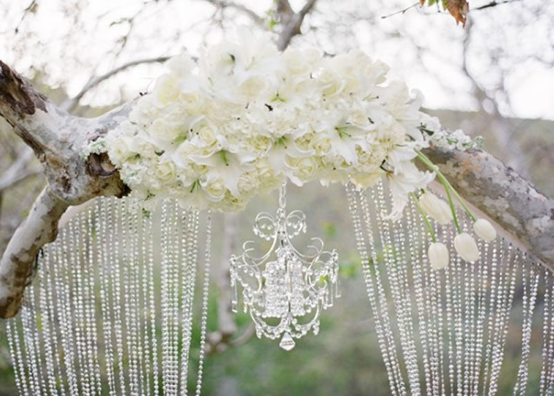 Wedding ceremony arch