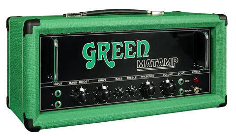 Green Matamp Doom Metal 1024x590 | Boost Guitar Pedals