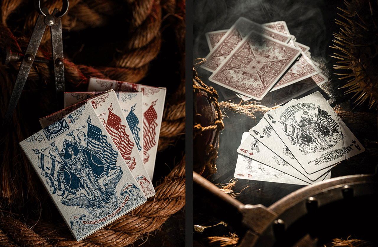 pioneers playing cards ellusionist