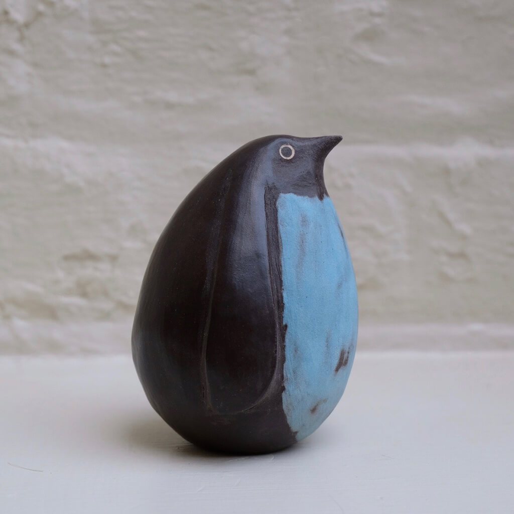 Blue penguin by Caroline Nuttall-Smith