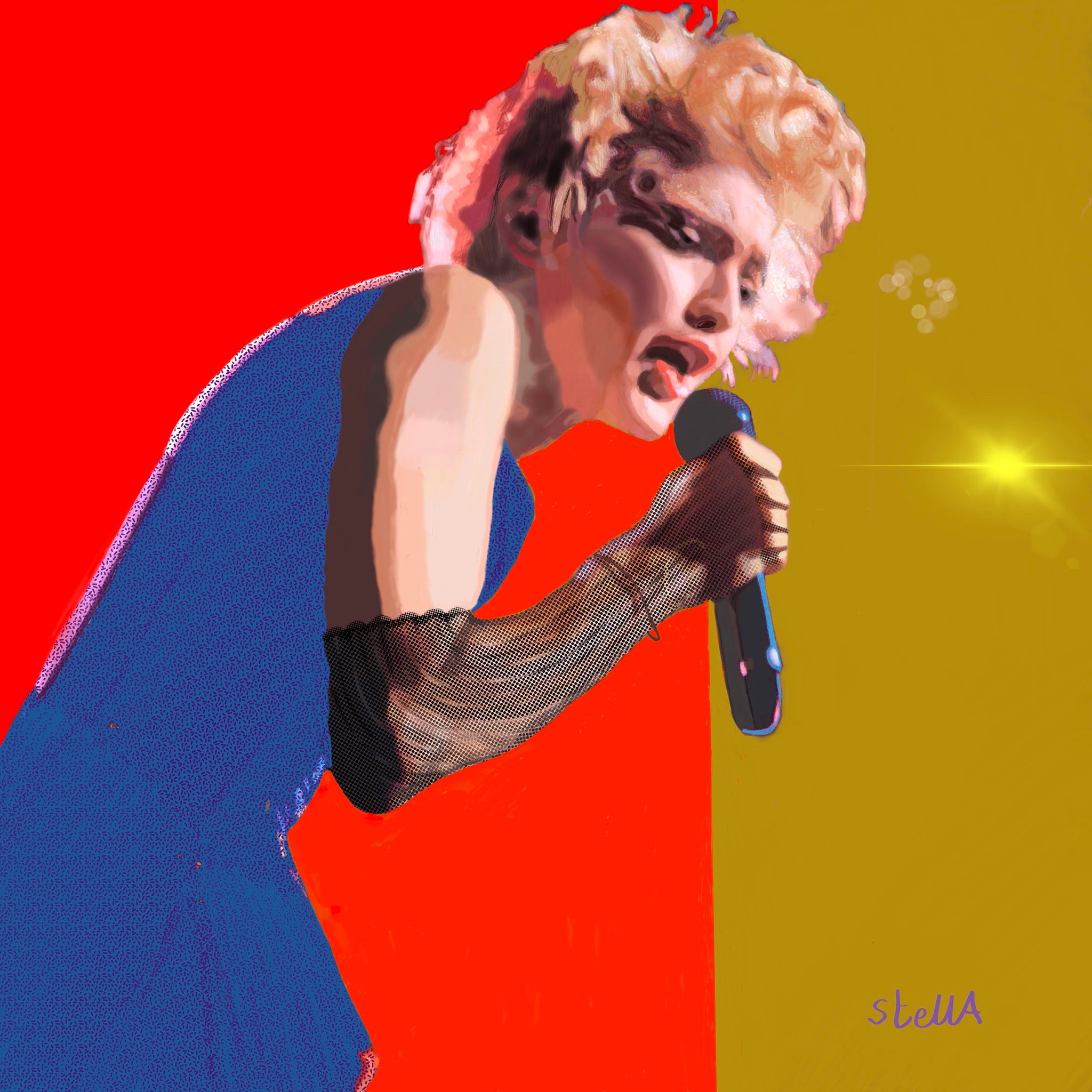 madonna digital image by stella tooth £199