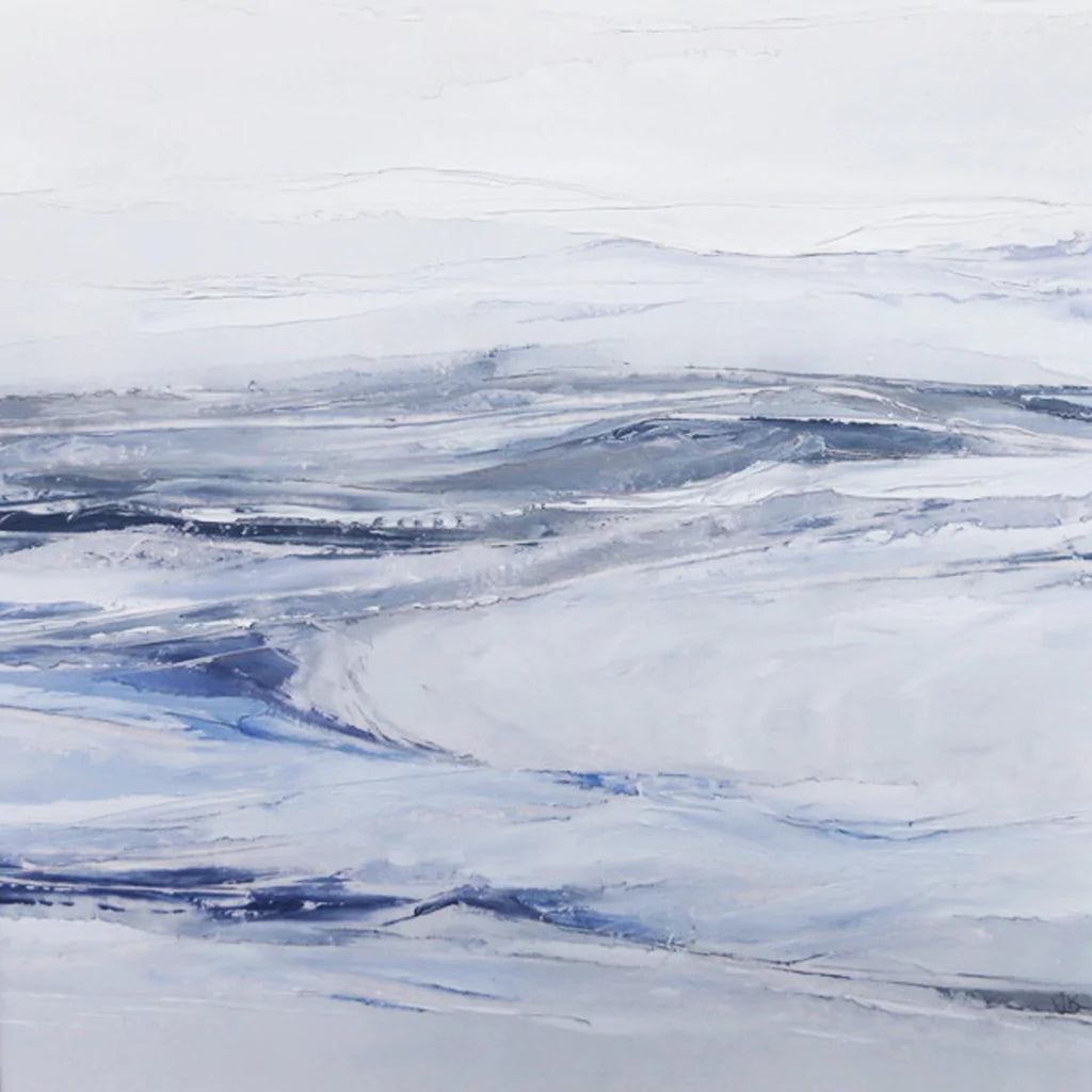 Seascape in Lismer Blue by Sarah Knight of Skylark Galleries