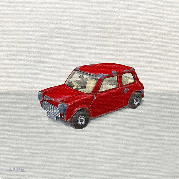 Toy car print by Amanda Gosse