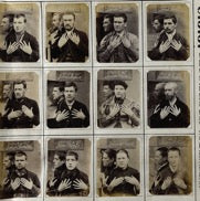 Victorian Photographs of prisoners from Reading Jail