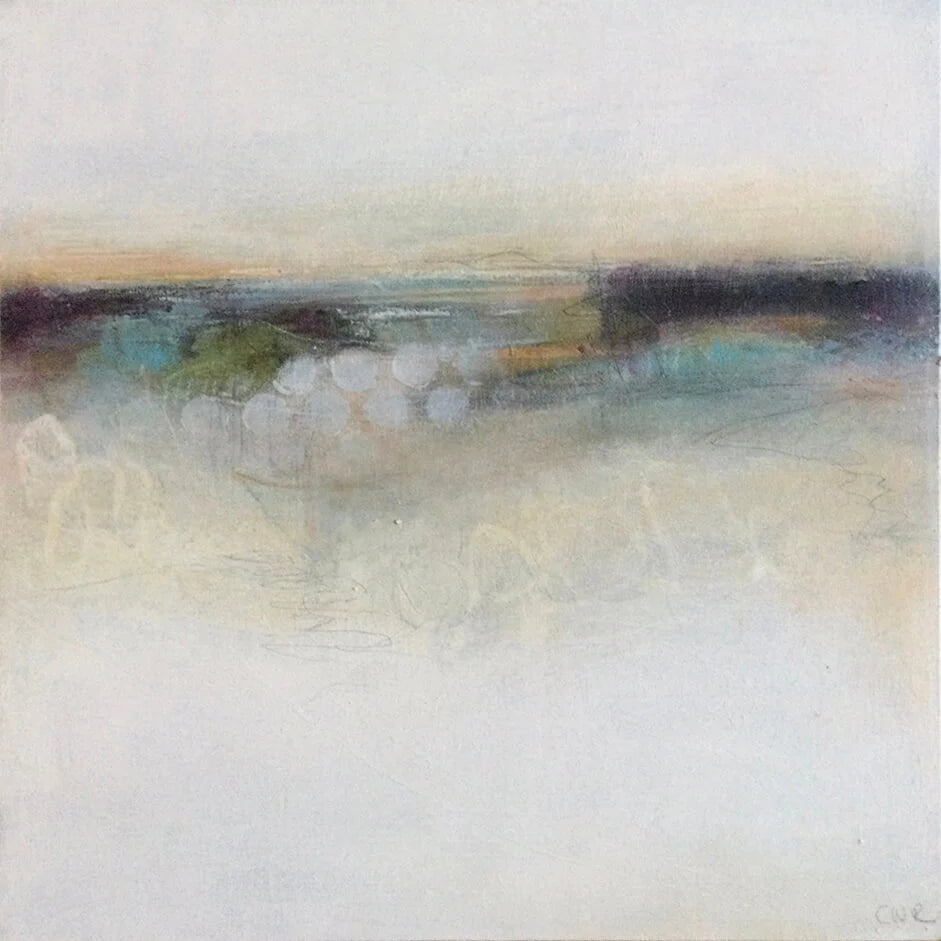 Winter II by Carol Edgar abstract artist of Skylark Galleries