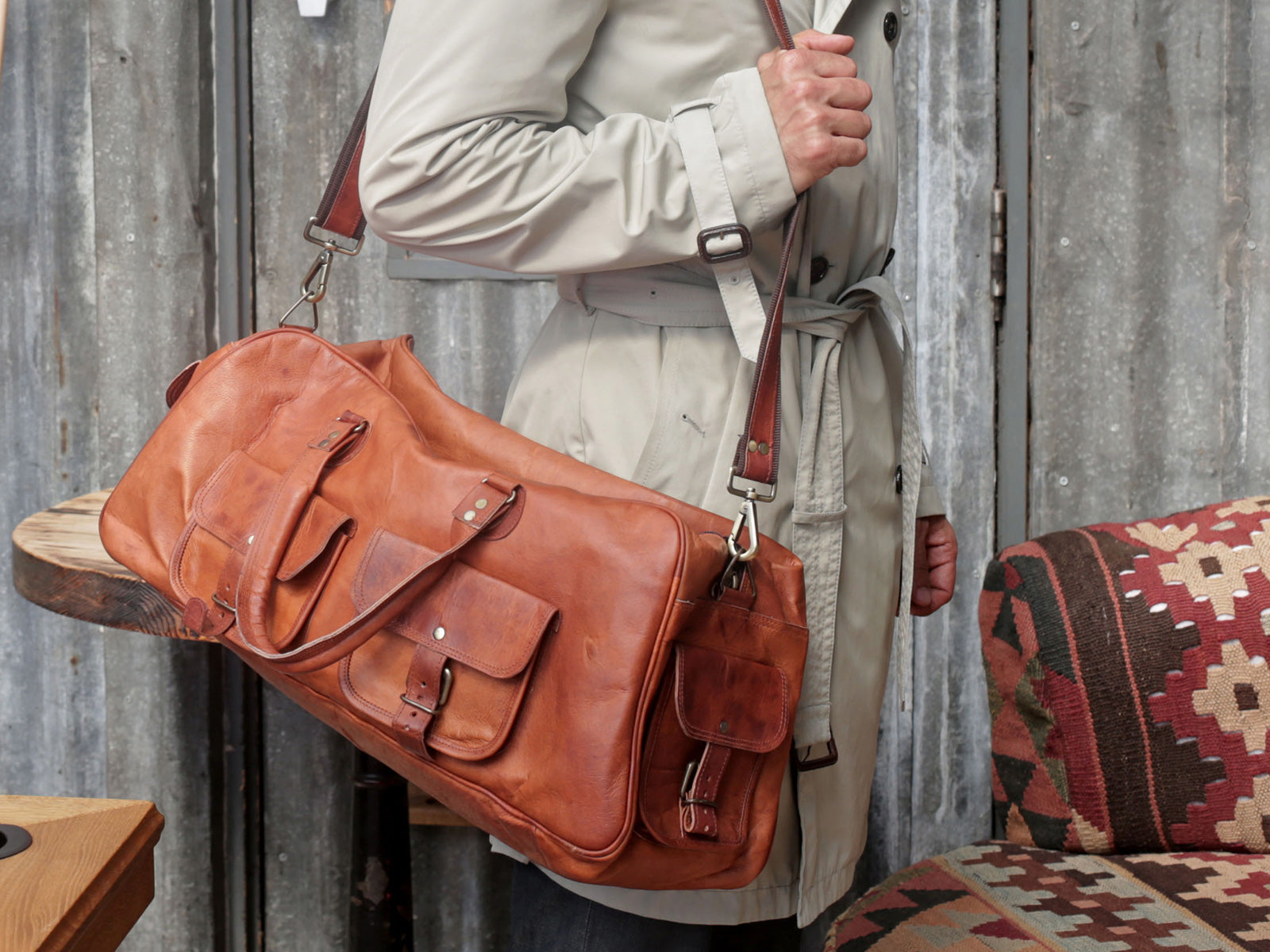 Leather Bags Selection Collection for Men