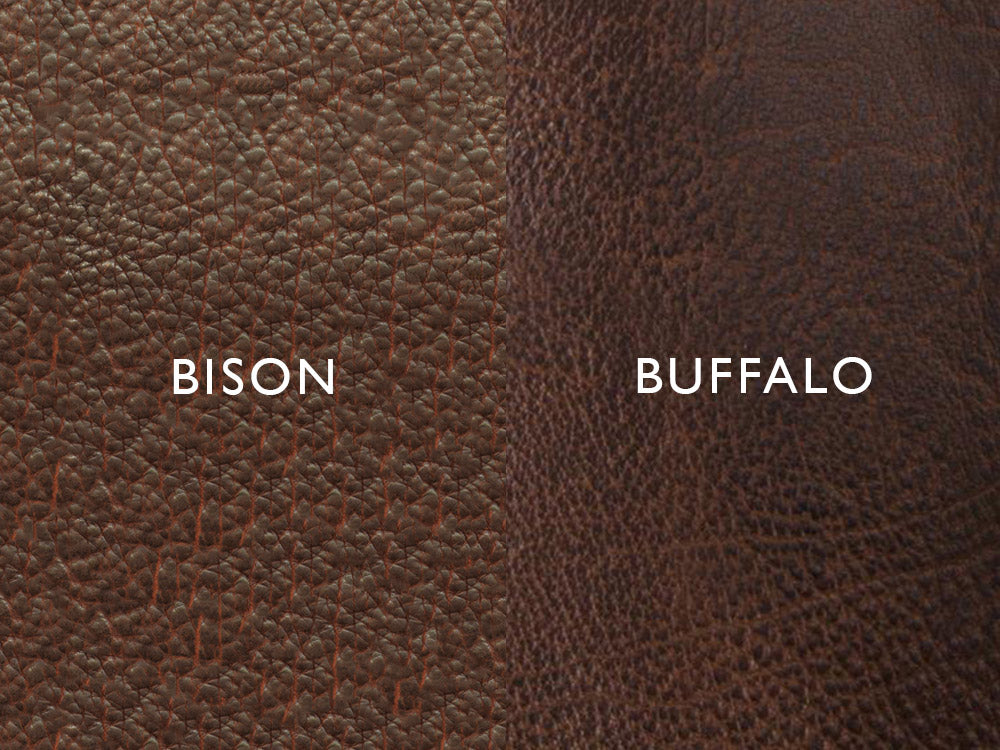 the Uniqueness: Buffalo Leather Guide Classy Leather