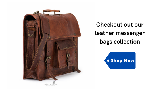 Leather Messenger Bag Shop Now
