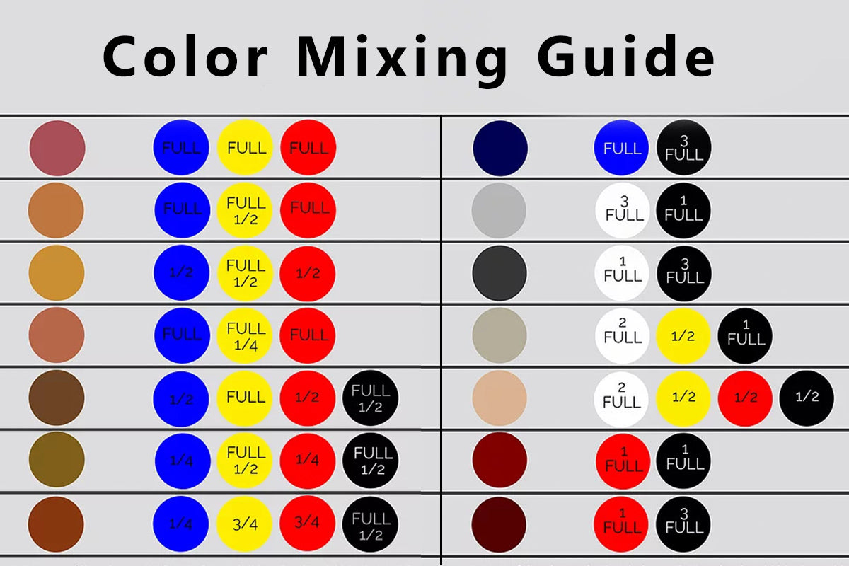 Quick Reference Guide to Leather Colors