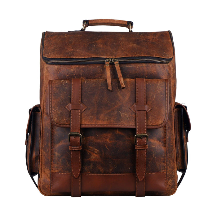 Solar Leather Backpack | Leather Laptop Backpack | Classy Leather ...