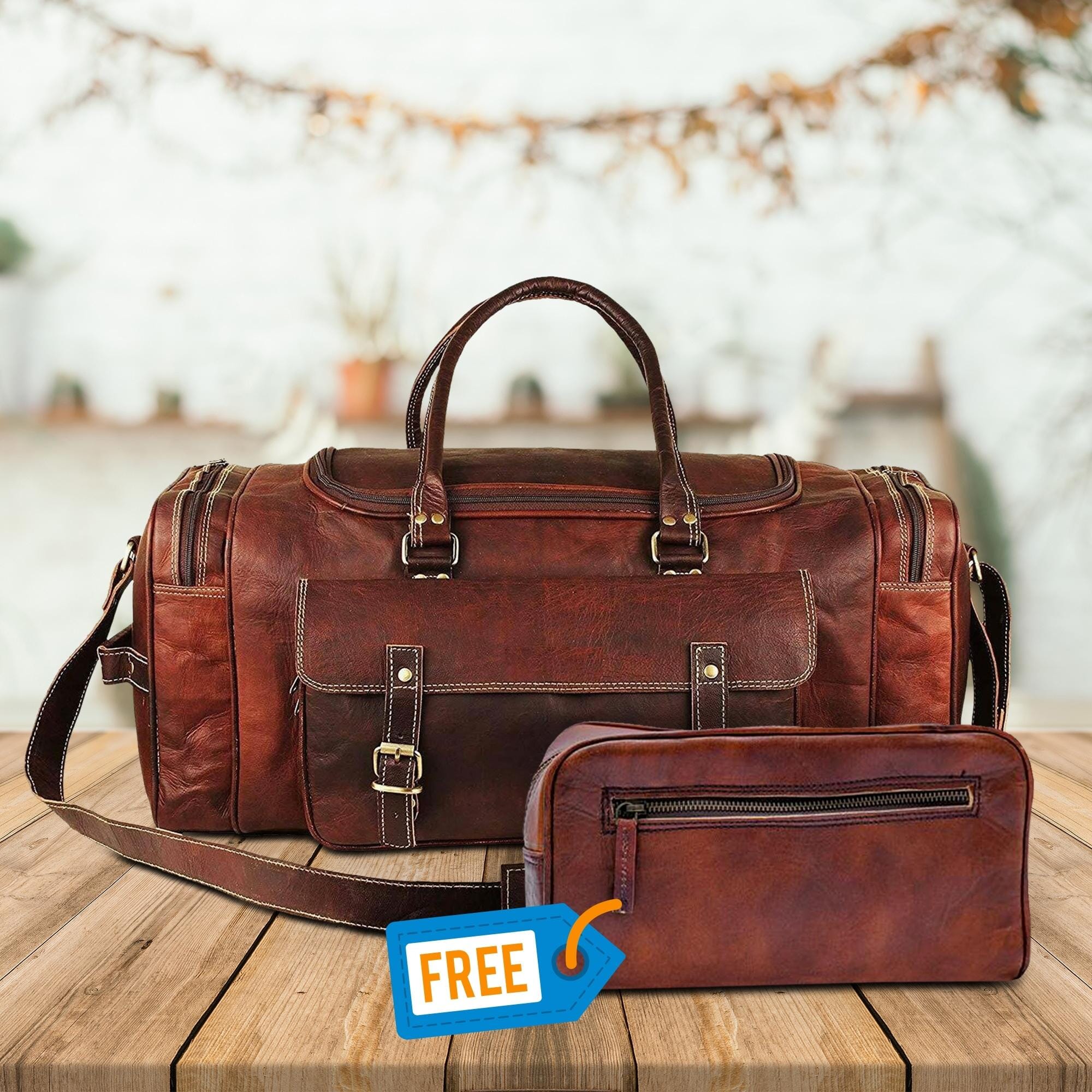 Image of Traveler Weekender Duffle Bag + FREE Toiletry Bag