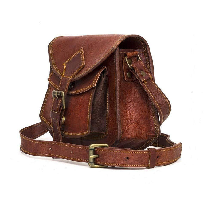 Bennett Leather Crossbody Bag | Leather Crossover Body Purse — Classy ...