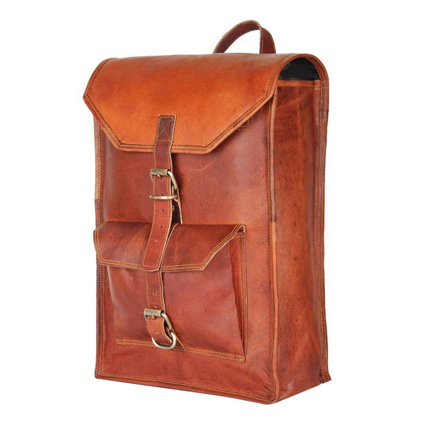 Rhode Leather Backpack | Handmade Vintage Leather Backpack | CLB ...