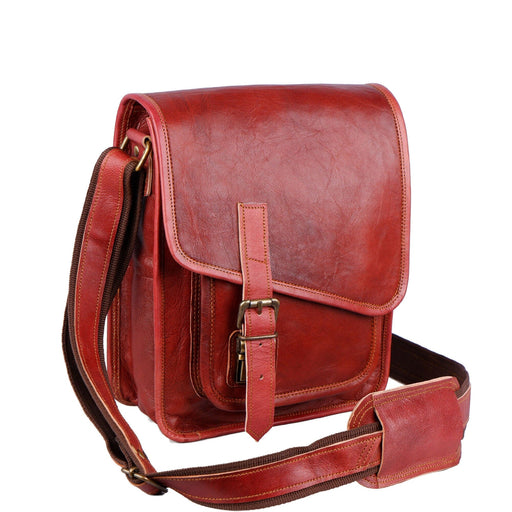 Men's Buffalo Leather Messenger Bag 15 Inch Laptops - Vintage Satchel – The  Real Leather Company