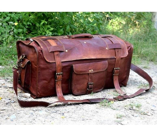 Leather Travel Bags for Men: Stylish Luggage for Traveling