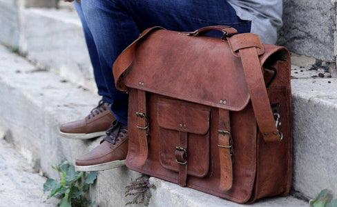 Attorney Leather Briefcase | Men's Leather Briefcase | Classy Leather ...