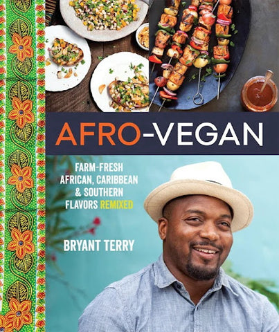 book cover Afro Vegan cookbook
