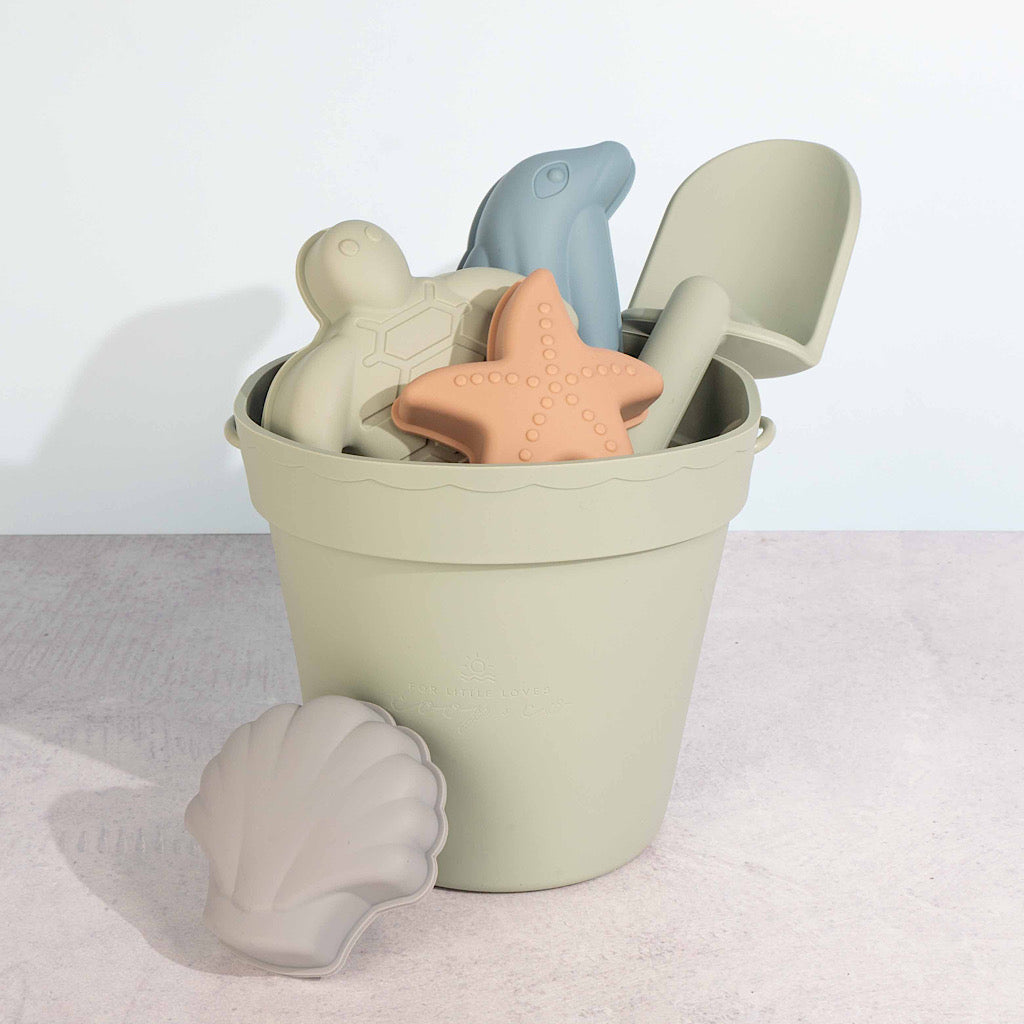 silicone beach bucket