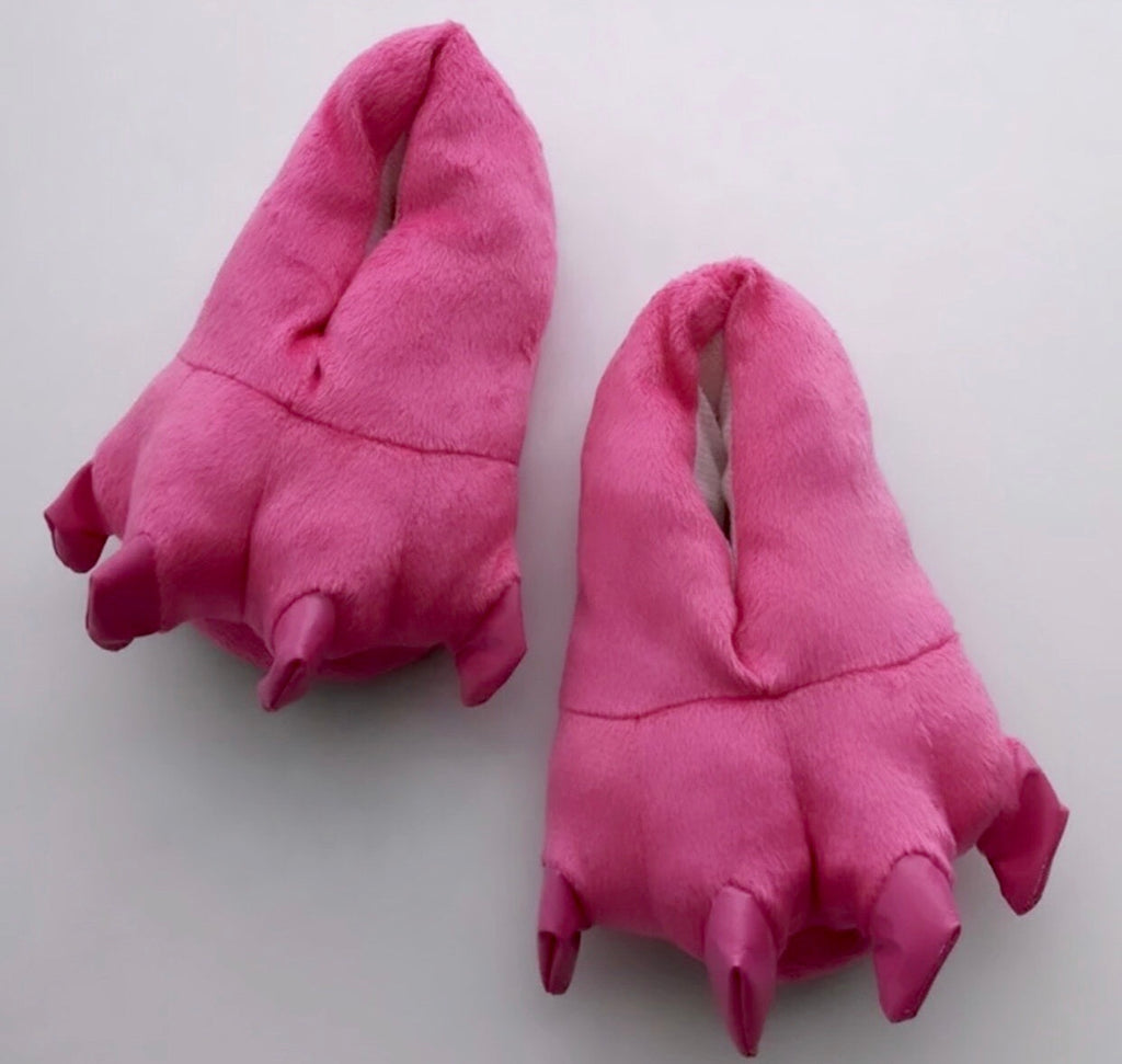 monster claw slippers