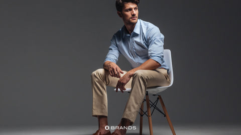 Khaki pants and a button-down shirt are a classic look perfect for the classroom. Whether you're a teacher in the private sector or a professor at a college, the khaki and button-down shirt combination is professional, timeless and comfortable.