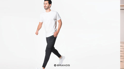 For those laid-back summer days, joggers, T-shirts, and sneakers are the ultimate combination of comfort and style. Opt for lightweight joggers in a neutral color like gray or beige and pair them with a simple, well-fitted T-shirt in a complementary shade.