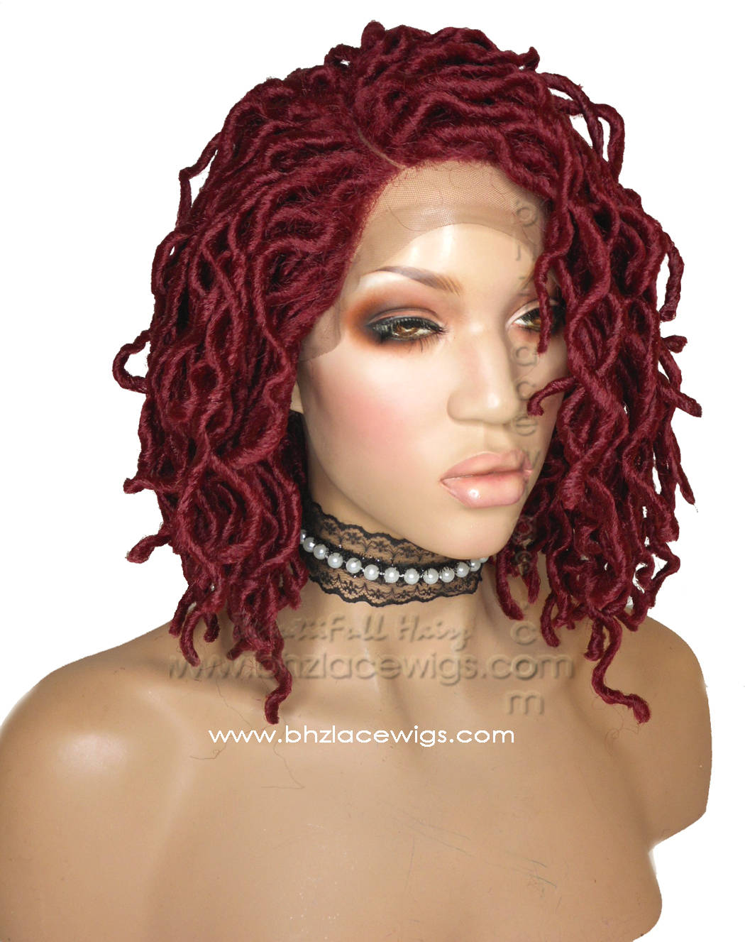 Femi Henna Red Faux locs- BHZLACEWIGS