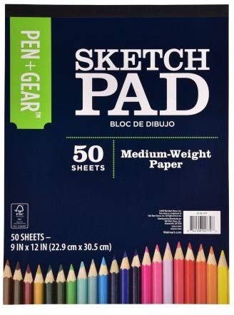 Crayola Doodle Pad, 9x12 In, 60 Sheets