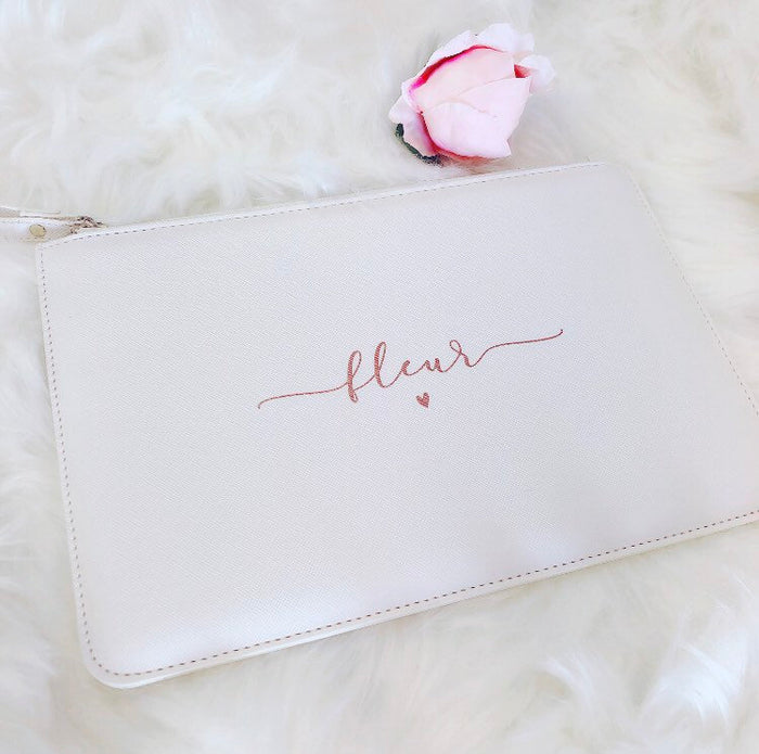 personalised clutch bags for bridesmaids