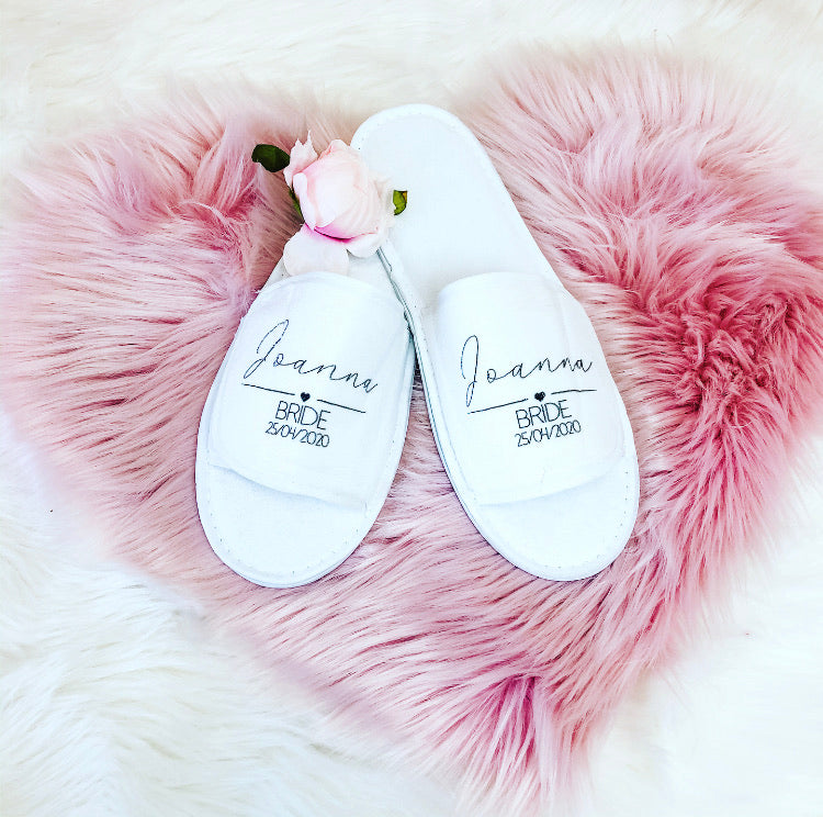 cheap personalised slippers