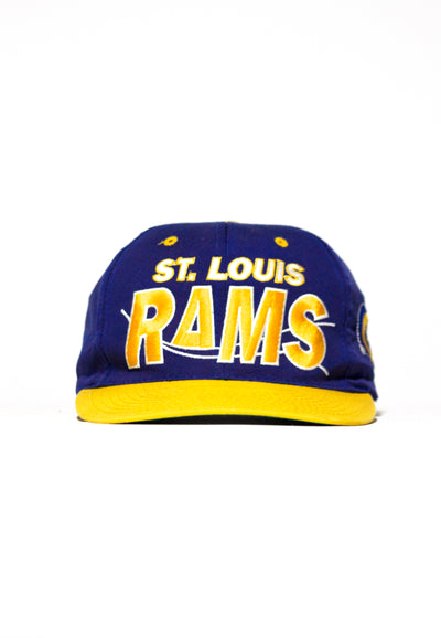  St. Louis Blues Solid Blue Vintage Deadstock Snapback Hat/Cap  : Sports Fan Baseball Caps : Sports & Outdoors