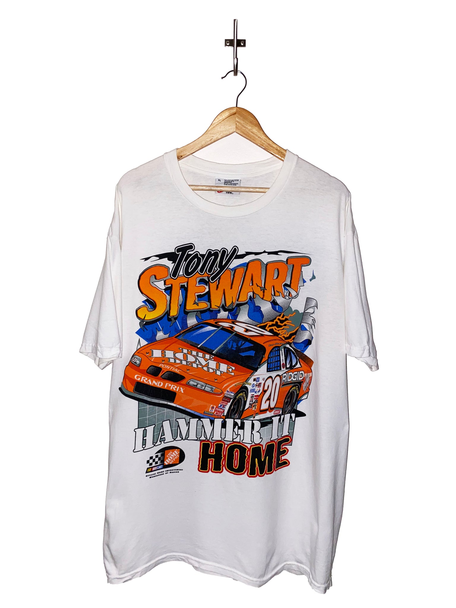 CHASE XXL TONY STEWART 20 80s 90s Tシャツ-