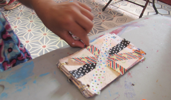 Art journaling, Project Soar & making a mini book - part 3 – M.E. Ster ...