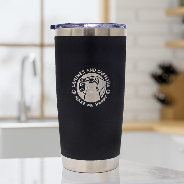 Dog Mom Coffee Tumbler Stainless Steel Dog Mother Coffee Lover