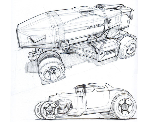 How To Draw By Scott Robertson And Thomas Bertling The Curb Shop