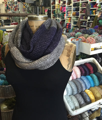 Three Color Cowl - Lace Lux