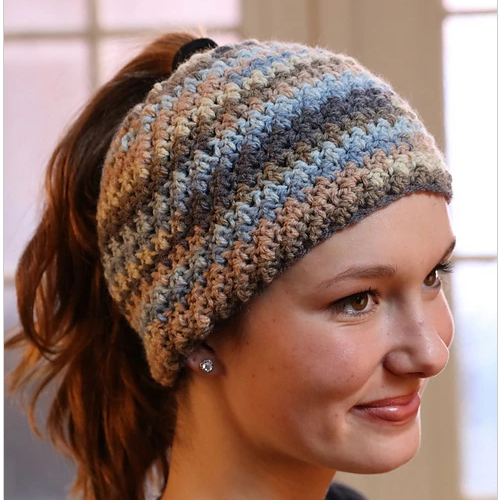 ponytail stocking cap pattern