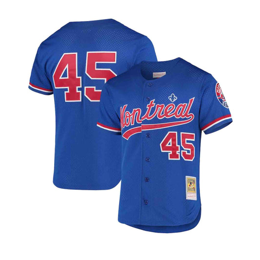 Mitchell And Ness BP Expos #8 Gary Carter Blue Throwback Stitched MLB Jersey  on sale,for Cheap,wholesale from China