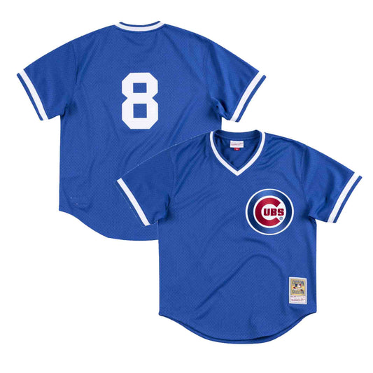 MLB Authentic BP Button Front Jersey Chicago Cubs 1996 Ryne Sandberg # –  Broskiclothing