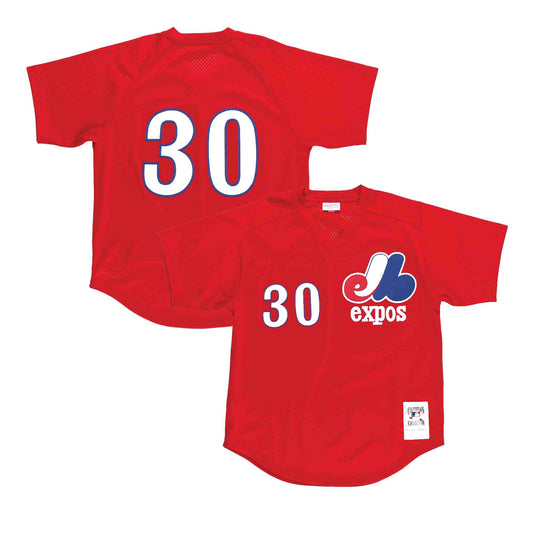 MLB Authentic BP Jersey Montreal Expos 1989 Randy Johnson #51 –  Broskiclothing