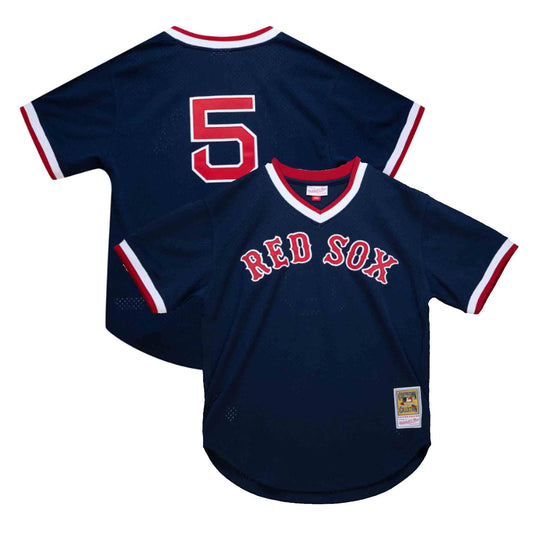 Mitchell & Ness Authentic David Ortiz Boston Red Sox 2004 BP Jersey