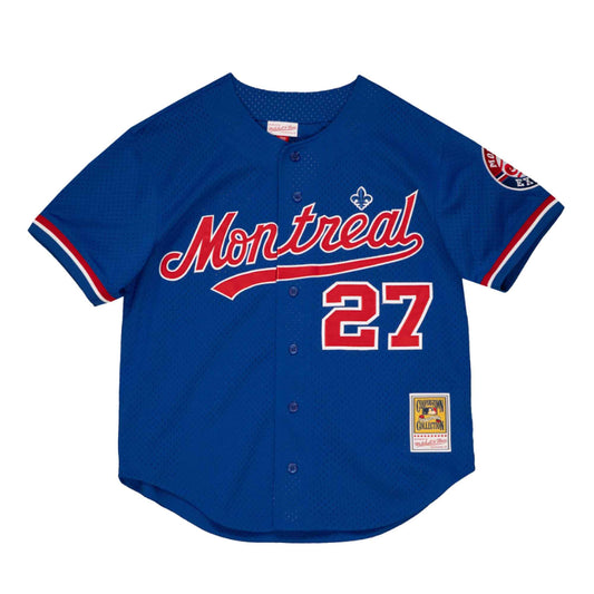 MLB Authentic BP Button Front Jersey Montreal Expos 1997 Pedro Martine –  Broskiclothing