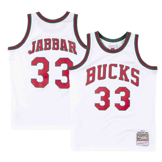 Milwaukee Bucks Kareem Abdul-Jabbar All Star West 1985-86 Swingman Jersey