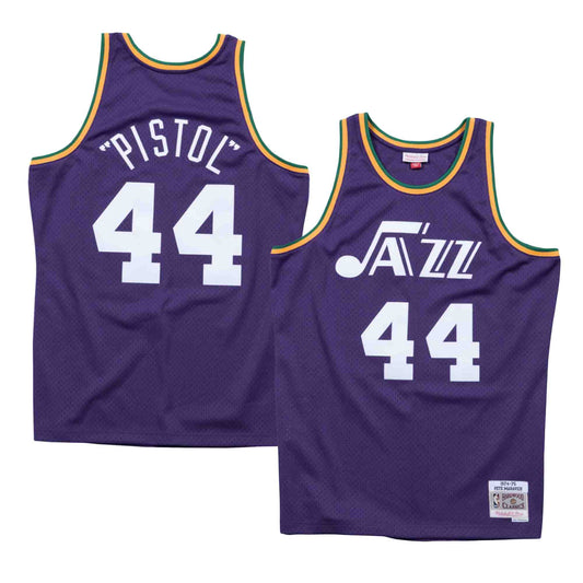 1989-90 Karl Malone Game Worn Utah Jazz Jersey.  Basketball, Lot #82476