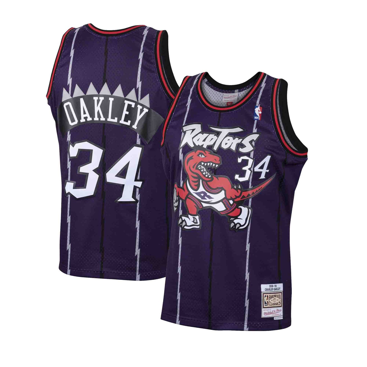 NBA Swingman Jersey Toronto Raptors 1998-99 Charles Oakley #34 –  Broskiclothing