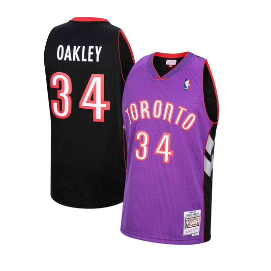 Mitchell & Ness Men NBA Toronto Raptors Swingman Jersey Damon Stoudamire Purple ’95-96 S