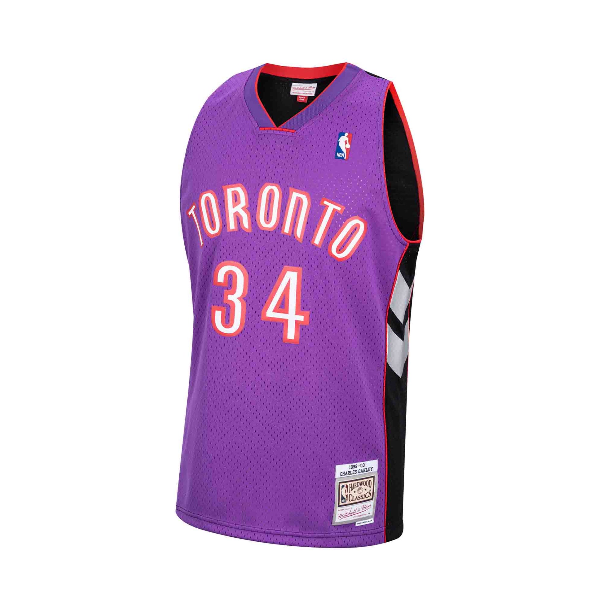 NBA Swingman Jersey Toronto Raptors 1999-00 Charles Oakley #34 –  Broskiclothing